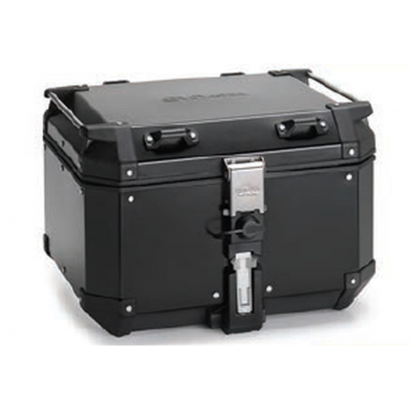 KAPPA 2025/05 KUFER CENTRALNY 48L MONOKEY KVG480B K'VOYAGER ALUMINIOWY KOLOR CZARNY ANODOWANY BLACK LINE