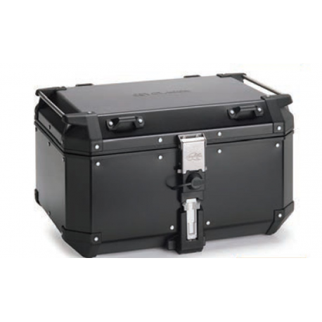 KAPPA 2025/05 KUFER CENTRALNY 58L MONOKEY KVG580B K'VOYAGER ALUMINIOWY KOLOR CZARNY ANODOWANY BLACK LINE