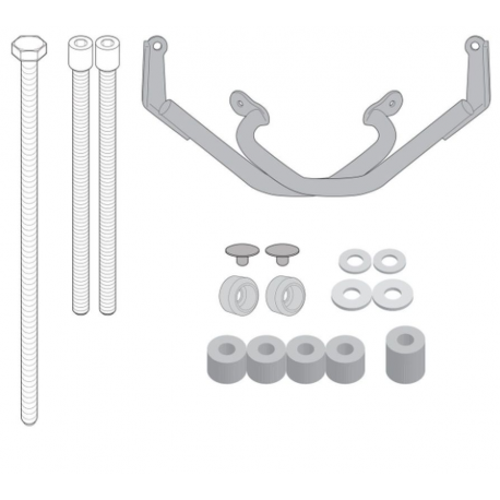 KAPPA GMOLE OSŁONY SILNIKA CF MOTO CL 700X '21- CZARNE