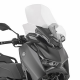 KAPPA 2026/01 SZYBA YAMAHA X-MAX 300 TECH MAX '25- (58,5 CM X 58 CM) PRZEZROCZYSTA (10 CM WYZSZA OD ORYGINALNEJ)
