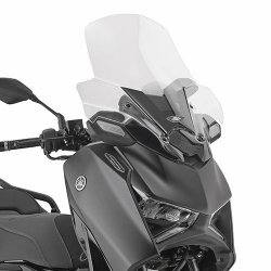 KAPPA 2026/01 SZYBA YAMAHA X-MAX 300 TECH MAX '25- (58,5 CM X 58 CM) PRZEZROCZYSTA (10 CM WYZSZA OD ORYGINALNEJ)
