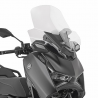 KAPPA 2026/01 SZYBA YAMAHA X-MAX 300 TECH MAX '25- (58,5 CM X 58 CM) PRZEZROCZYSTA (10 CM WYZSZA OD ORYGINALNEJ)