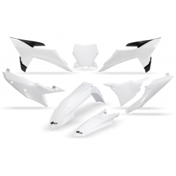 UFO KOMPLET PLASTIKÓW KTM SX 125 / 150 / 250 / 300 '25, SXF (SX-F) 250 / 350 / 450 '25 KOLOR BIAŁY