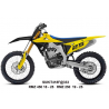 UFO 2025/04 KOMPLET PLASTIKÓW (FULL KIT) Z OSŁONAMI TELESKOPÓW (AMORTYZATORÓW) SUZUKI RMZ 250 '19-'25, RMZ 450 '18-'25 KOLOR ŻÓŁ