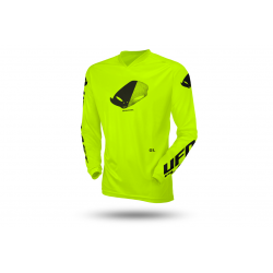 UFO KOSZULKA RADIAL DZIECIĘCA / JUNIOR / KID CROSS KOLOR ŻÓŁTY FLUO ROZMIAR XXXS - KOLEKCJA 2025