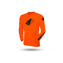 UFO KOSZULKA RADIAL DZIECIĘCA / JUNIOR / KID CROSS KOLOR POMARAŃCZOWY FLUO ROZMIAR XXS - KOLEKCJA 2025