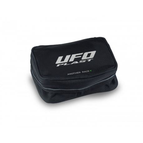 UFO TORBA NARZĘDZIOWA (NARZĘDZIÓWKA) MONTOWANA NA TYLNY BŁ0TNIK (WYS. 11,5 X 22 X 14 CM) KOLOR CZARNY