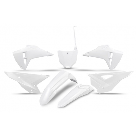 UFO 2025/11 KOMPLET PLASTIKÓW HONDA CRF 250 / 450 R / RX / RWE '25-'26 KOLOR BIAŁY