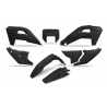 UFO 2025/11 KOMPLET PLASTIKÓW HUSQVARNA FE 250 / 350 / 450 / 501 '25-'26, TE 250 / 300 HERITAGE '25-'26 KOLOR CZARNY