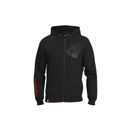 UFO BLUZA Z KAPTUREM KOLOR CZARNY ROZMIAR M 100% BAWEŁNY - KOLEKCJA 2025/2026