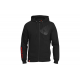 UFO BLUZA Z KAPTUREM KOLOR CZARNY ROZMIAR S 100% BAWEŁNY - KOLEKCJA 2025/2026