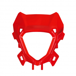 Polisport, rámeček předního světla, Beta RR X-PRO '25 RR RACE '25, červená barva