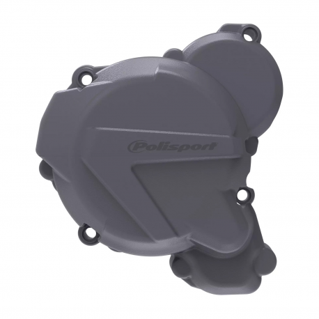 POLISPORT OSŁONA POKRYWY (DEKLA) ALTERNATORA KTM EXC 250/300 TPI '17-'22 HUSQVARNA TE 250/300 TPI '17-'23 KOLOR SZARY