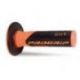 PROGRIP MANETKI PG801 OFF ROAD (22+25MM, DŁ.115MM) KOLOR POMARAŃCZOWY FLUO/CZARNY (DWUSKŁADNIKOWE) (PG801ORF/BK) (801-296)