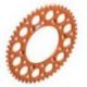 RENTHAL ZĘBATKA TYLNA ULTRALIGHT 899 48 ALUMINIOWA KOLOR POMARAŃCZOWY KTM/HUSQVARNA/HUSABERG (JTA897.48) (89948)