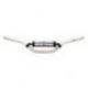 RENTHAL KIEROWNICA 7/8 CALA (22MM) ATV HANDLEBAR SILVER YAMAHA RAPTOR YFM 700 06-12 PADDED KOLOR SREBRNY Z GĄBKĄ