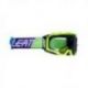 LEATT (nowy kod 2022) GOGLE VELOCITY 5.5 GOGGLE NEON YELLOW LIGHT GREY 58% - KOLOR ŻÓŁTY FLUO/CZARNY/NIEBIESKI SZYBKA DYMIONE LU