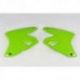 UFO 2021/10 OSŁONY CHŁODNICY KAWASAKI KLX 400R '03-21, KOLOR ZIELONY