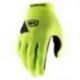 100 PROCENT (2022) RĘKAWICE CROSS/ENDURO MODEL RIDECAMP GLOVES FLUO YELLOW KOLOR ŻÓŁTY FLUO/CZARNY ROZMIAR M STARY KOD: 10018-00