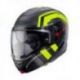 CABERG KASK SZCZĘKOWY FLIP-UP MODEL HORUS X ROAD KOLOR SZARY MAT/CZARNY/ŻÓŁTY FLUO ROZMIAR M