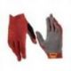 LEATT (NEW 2023) RĘKAWICE ROWEROWE (DAMSKIE) MTB 1.0 GRIPR GLOVE LAVA KOLOR BORDOWY ROZMIAR L