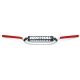 RENTHAL KIEROWNICA 7/8 CALA (22MM) MX HANDLEBAR SILVER/RED RC HIGH PADDED PADDED KOLOR SREBRNY/CZERWONY Z GĄBKĄ