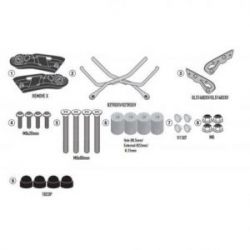 KAPPA 2024/06 STELAŻ POD TORBY (SAKWY) BOCZNE SZYBKIEGO MONTAŻU REMOVE-X KAWASAKI Z 650 RS '22-'24