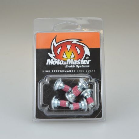 MOTO-MASTER ŚRUBY DO TARCZY HAMULCOWE TYLNEJ / PRZEDNIEJ M6 x 13 (6 SZTUK) KAWASAKI / SUZUKI (PATRZ OPIS TOWARU)