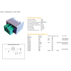 DZE REGULATOR NAPIĘCIA YAMAHA YBR 125 (5HH-H1960-00)