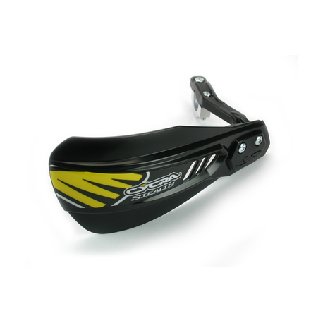 CYCRA PROMOCJA OSŁONY RĄK (LISTKI ) Z MOCOWANIEM (22MM/28,6MM) MODEL COMPOSITE PRIMAL STEALTH RACER KOLOR CZARNY