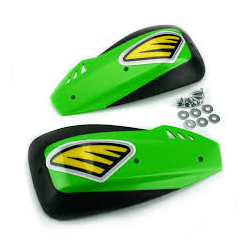 CYCRA ZAMIENNE PLASTIKOWE OSŁONY DO HANDBARÓW MODEL SERIES ONE KOLOR ZIELONY FLUO (ŚRUBY W ZESTAWIE)