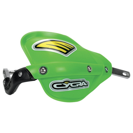 CYCRA OSŁONY RĄK (HANDBARY-ALUMINIOWY RDZEŃ) BEZ MOCOWANIA DO KIEROWNICY PROBEND ALLOY BAR PACK KOLOR ZIELONY (POTRZEBNE MOCOWAN