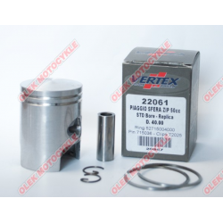 VERTEX TŁOK PIAGGIO SFERA,ZIP,QUARZ,FREE 40,20 MM (+0,20) ( PIERŚCIENIE 52715004020 X 2 SZT. )