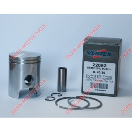VERTEX TŁOK MINARELLI 50 DL3,AIR COOLED 40,30 MM (NOM)