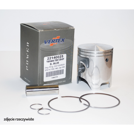 VERTEX TŁOK YAMAHA DT 125 (DT125) R, TDR 125/250, TZR 125 '88-'06 (+0,50 56,50MM)