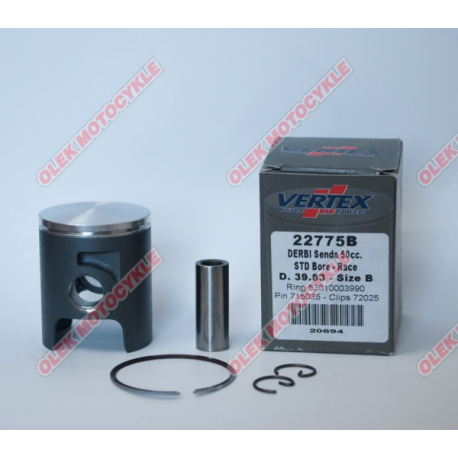 VERTEX TŁOK DERBI (PIERŚCIENIE 53010003990 X 1 SZT.) (39,83MM) SWORZEŃ 12MM