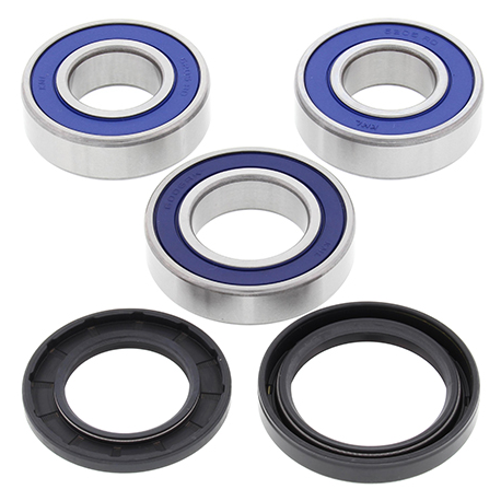 ALL BALLS ŁOŻYSKA KOŁA TYLNEGO Z USZCZELNIACZAMI KAWASAKI ZX6R '98-'18, ZX7R '96-'02, ZX9R '94-'03, ZX10R '11-'18, Z1000 '03-'09