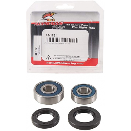 ALL BALLS ŁOŻYSKA KOŁA TYLNEGO Z USZCZELNIACZAMI HONDA CRF250F 19
