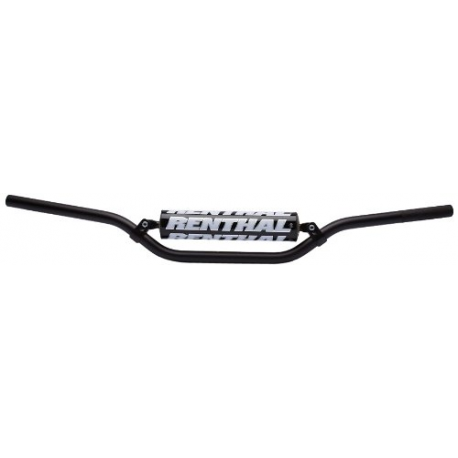 RENTHAL KIEROWNICA 7/8 CALA (22MM) MX MINI HANDLEBAR BLACK RC MINI PADDED KOLOR CZARNY Z GĄBKA
