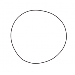 WINDEROSA (VERTEX) USZCZELKA POKRYWY SPRZĘGŁA HONDA CRF 250R '04-'09, CRF 250X '04-'17 (ORING) (ZEWNĘTRZNA)