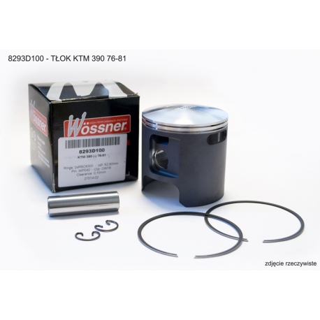 WOSSNER TŁOK KTM (2T) 390 '76-'81 (82,90MM +1,00MM) (SWORZEŃ 18MM) 400 '76-'81