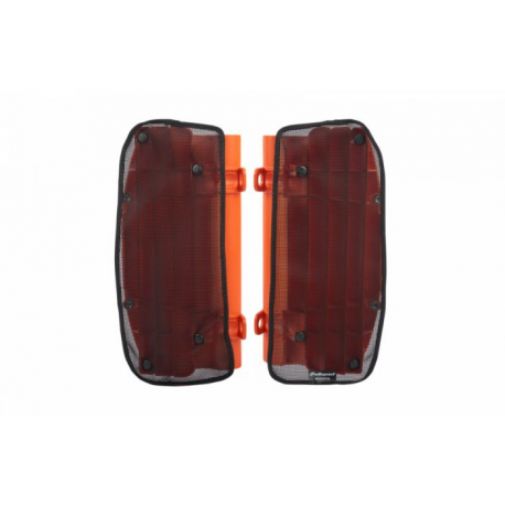 POLISPORT SIATKA OCHRONNA CHŁODNICY YAMAHA YZ250F `19, YZ450F `18-`19 KOLOR CZARNY