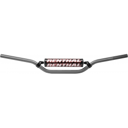 RENTHAL KIEROWNICA 7/8 CALA (22MM) MX HANDLEBAR GREY RC PADDED KOLOR SZARY GĄBKĄ