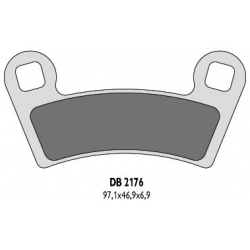 DELTA BRAKING KLOCKI HAMULCOWE KH456 POLARIS - ZASTĘPUJĄ DB2176MX-D ORAZ DB2176QD-D