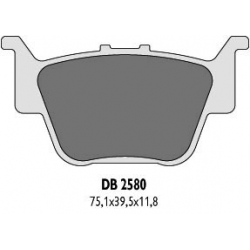 DELTA BRAKING KLOCKI HAMULCOWE KH373 HONDA TRX TYŁ - ZASTĘPUJĄ DB2580MX-D ORAZ DB2580QD-D