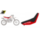 BLACKBIRD POKROWIEC/POSZYCIE NA SIEDZENIE HONDA XR 600R '88-'99, KOLOR CZERWONY+CZARNY, NAPIS HONDA