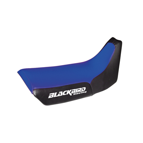 BLACKBIRD POKROWIEC/POSZYCIE NA SIEDZENIE YAMAHA TT 600S '95-'05 TRADITIONAL (16) KOLOR CZARNY/NIEBIESKI