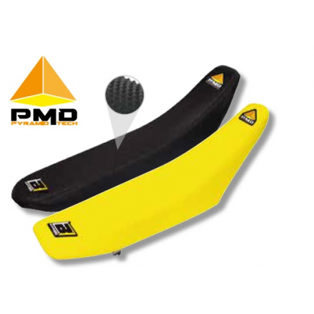 BLACKBIRD POKROWIEC/POSZYCIE NA SIEDZENIE SUZUKI RM 125/250 '01-'16 PYRAMID (PMD) KOLOR ŻOŁTY