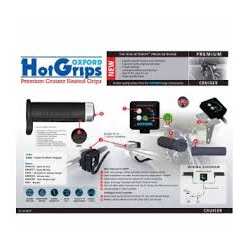 OXFORD MANETKI PODGRZEWANE PREMIUM CRUISER (1' - CALOWE/138-119MM) KOŃCÓWKA CHROMOWANA (EL)