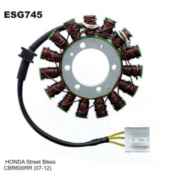 ELECTROSPORT UZWOJENIE ALTERNATORA (STATOR) HONDA CBR 600RR (07-12)